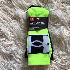 Under Armour 3 Pack UA Training  Youth Socks SZ YL